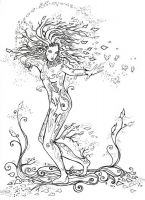 Wood Witch Dryad